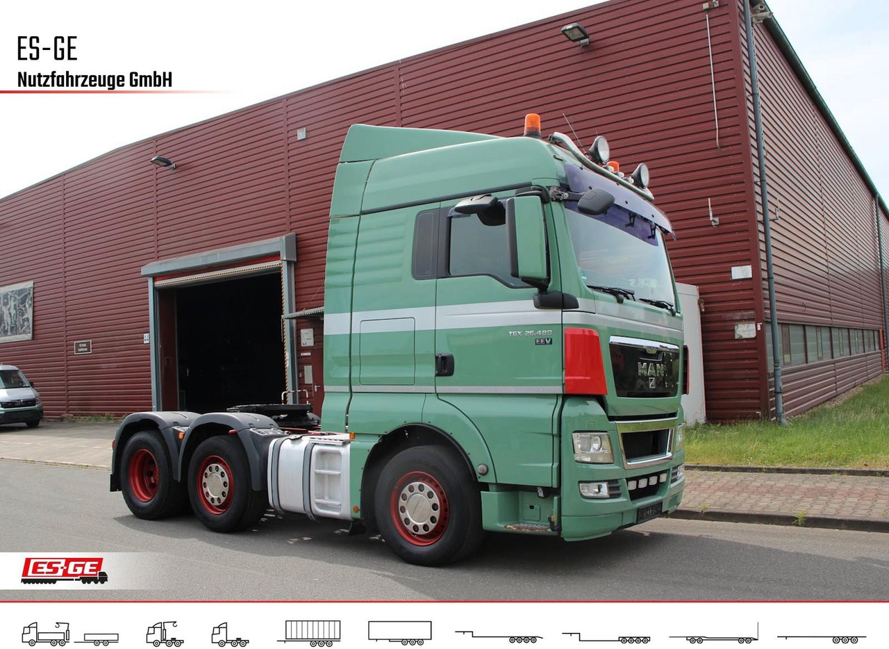 MAN TGX 26480 6x2/4 BLS - Gjysmë-kamion: foto 1 MAN TGX 26480 6x2/4 BLS - Gjysmë-kamion: foto 1