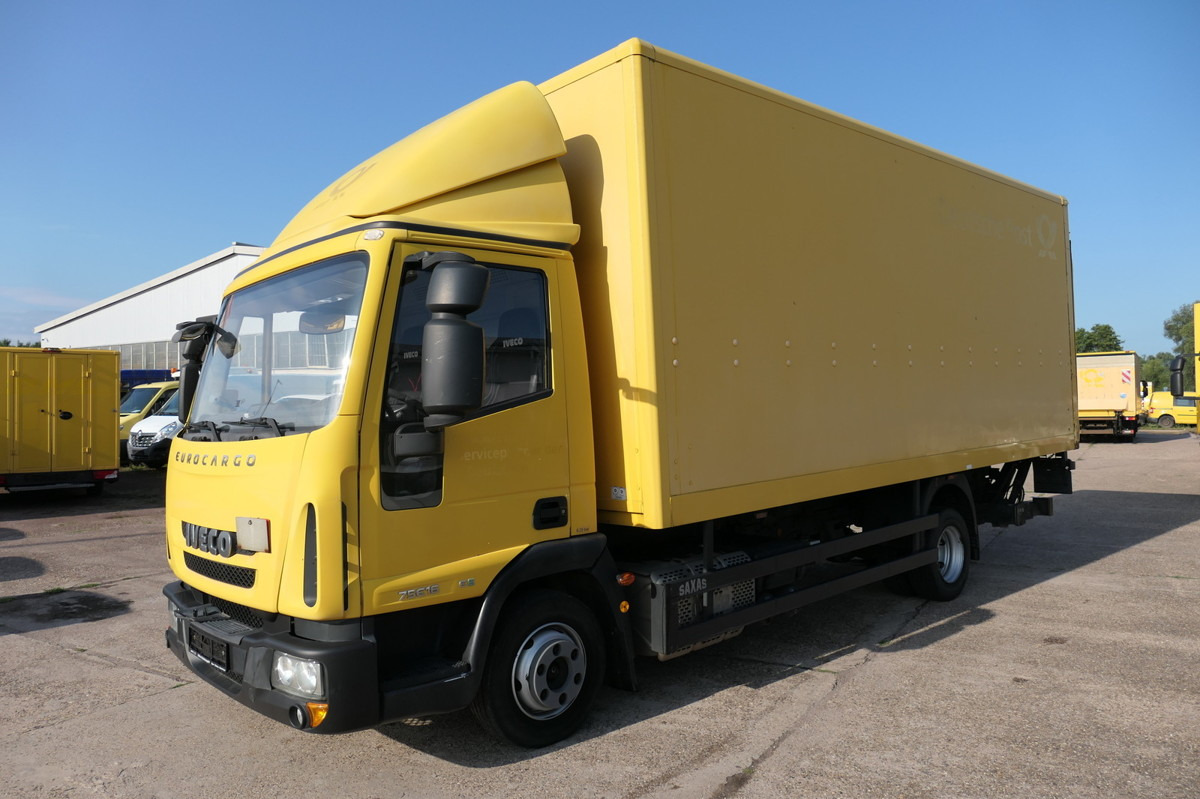 IVECO EuroCargo ML 75 E 16 P LBW AHK LUFT AUTOMATIK Co - Kamioncine me kontinier: foto 1 IVECO EuroCargo ML 75 E 16 P LBW AHK LUFT AUTOMATIK Co - Kamioncine me kontinier: foto 1