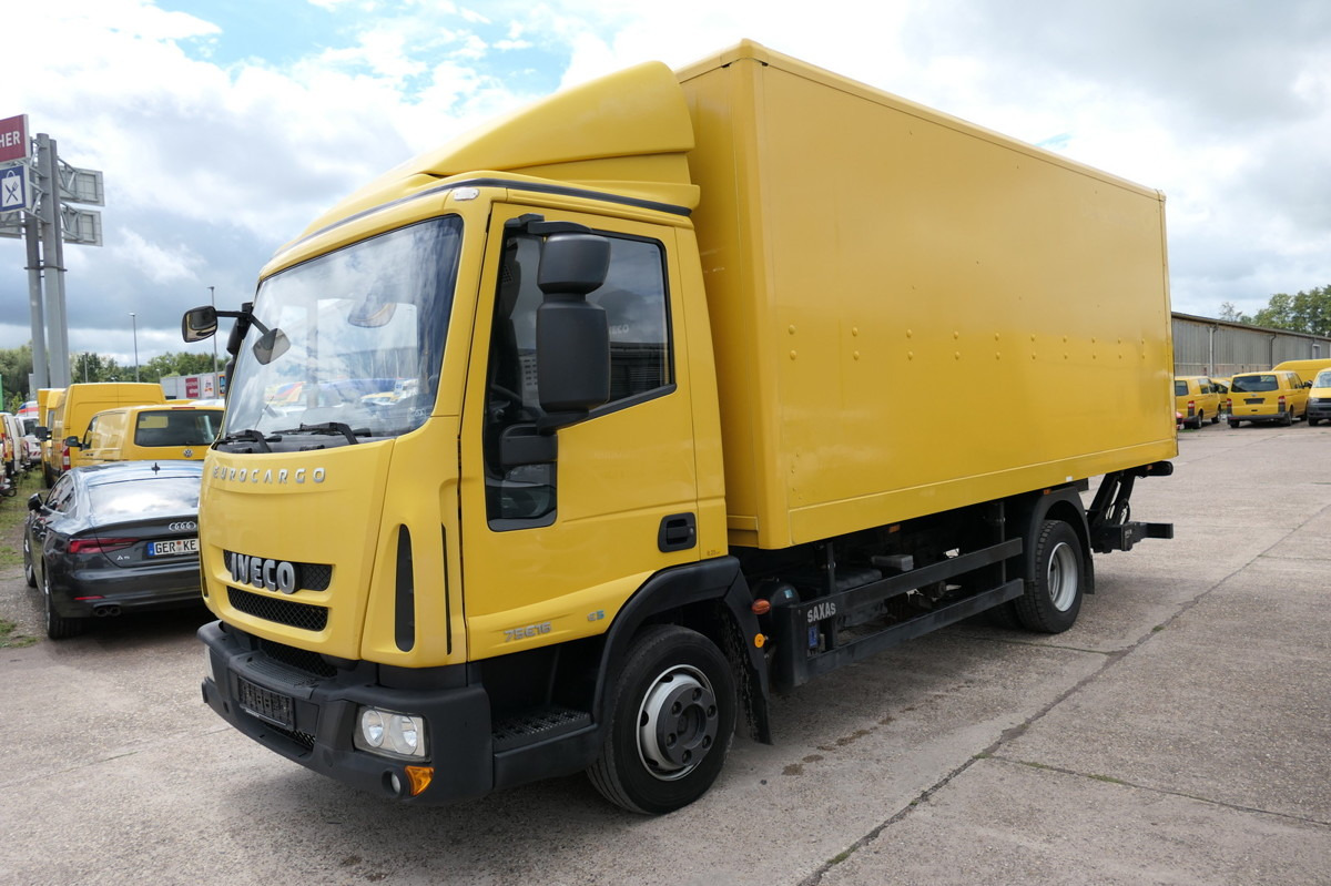 IVECO EuroCargo ML 75 E 16 P LBW LUFT EURO-5 Koffer-In - Kamioncine me kontinier: foto 1 IVECO EuroCargo ML 75 E 16 P LBW LUFT EURO-5 Koffer-In - Kamioncine me kontinier: foto 1