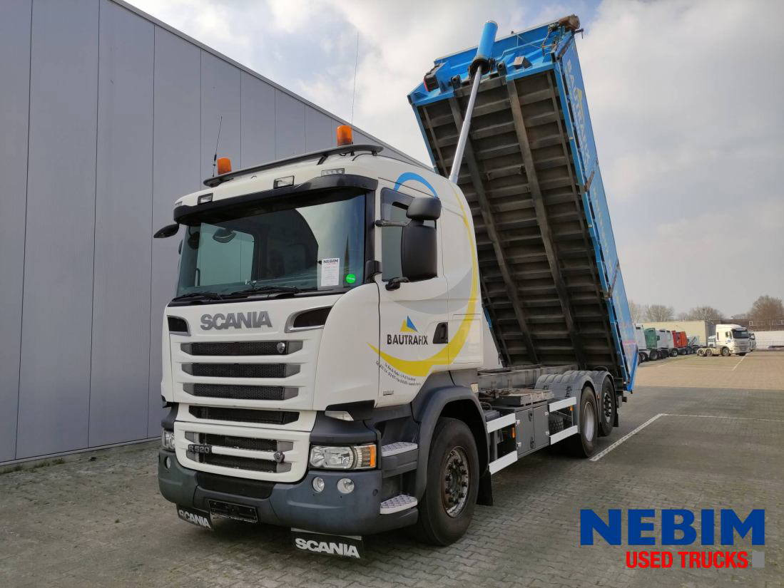 Scania R520 V8 6X2 - Retarder - Kamion vetëshkarkues: foto 1 Scania R520 V8 6X2 - Retarder - Kamion vetëshkarkues: foto 1