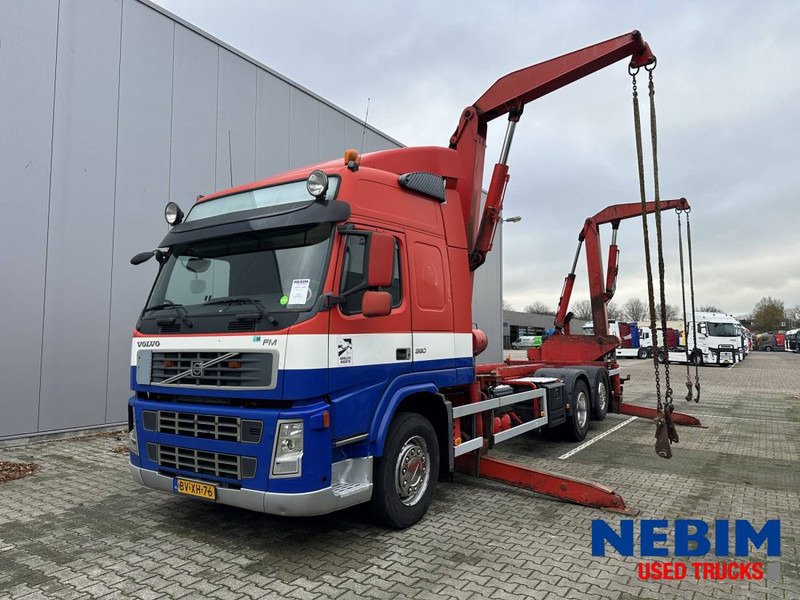 Volvo FM360 6X2 - SIDE LOADER - SEITENLADER - ZIJLADER - Transportjer kontejnerësh/ Kamion me karroceri të çmontueshme: foto 1 Volvo FM360 6X2 - SIDE LOADER - SEITENLADER - ZIJLADER - Transportjer kontejnerësh/ Kamion me karroceri të çmontueshme: foto 1