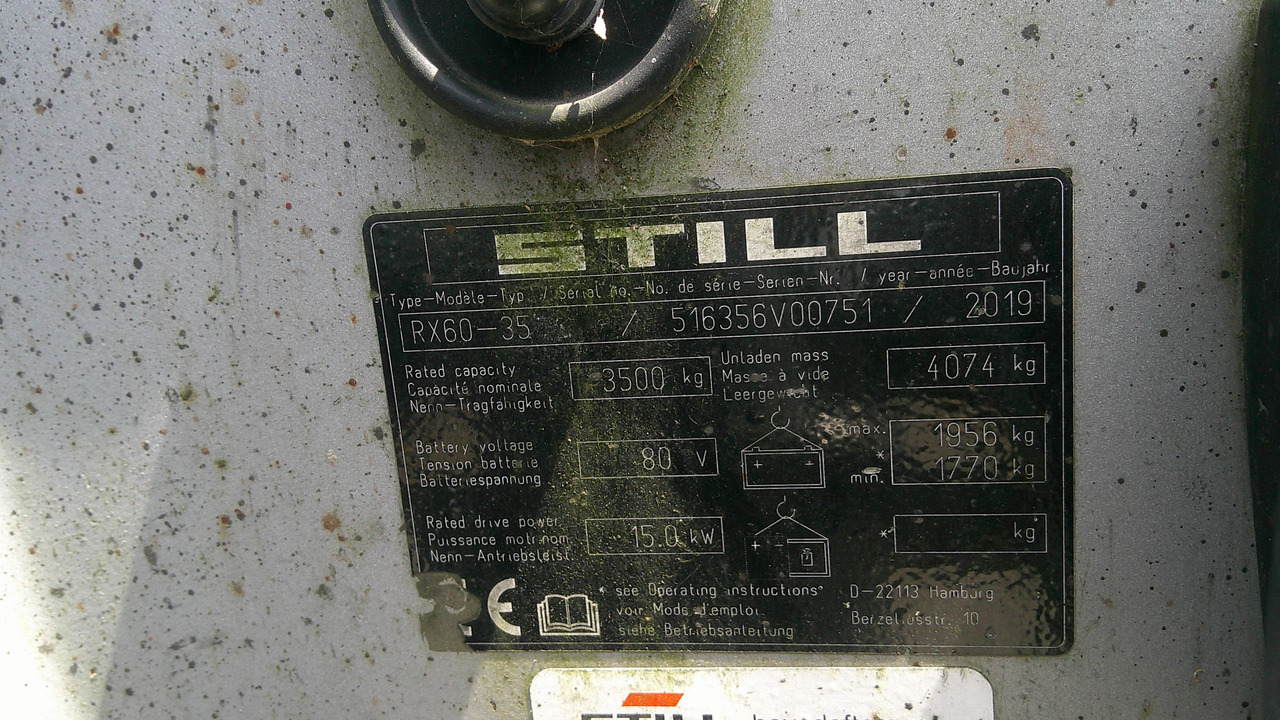 STILL RX60-35 - Pirun elektrik: foto 2 STILL RX60-35 - Pirun elektrik: foto 2