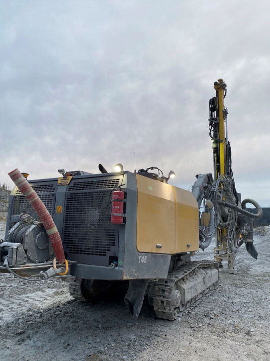 Atlas Copco SmartROC T45 - Sondë shpimi: foto 5 Atlas Copco SmartROC T45 - Sondë shpimi: foto 5
