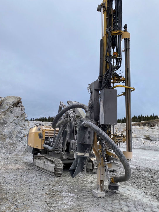 Atlas Copco SmartROC T45 - Sondë shpimi: foto 4 Atlas Copco SmartROC T45 - Sondë shpimi: foto 4