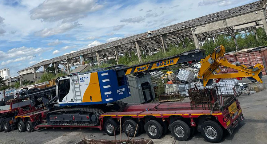 Bauer BG 23H - Ngulës pilotash: foto 1 Bauer BG 23H - Ngulës pilotash: foto 1