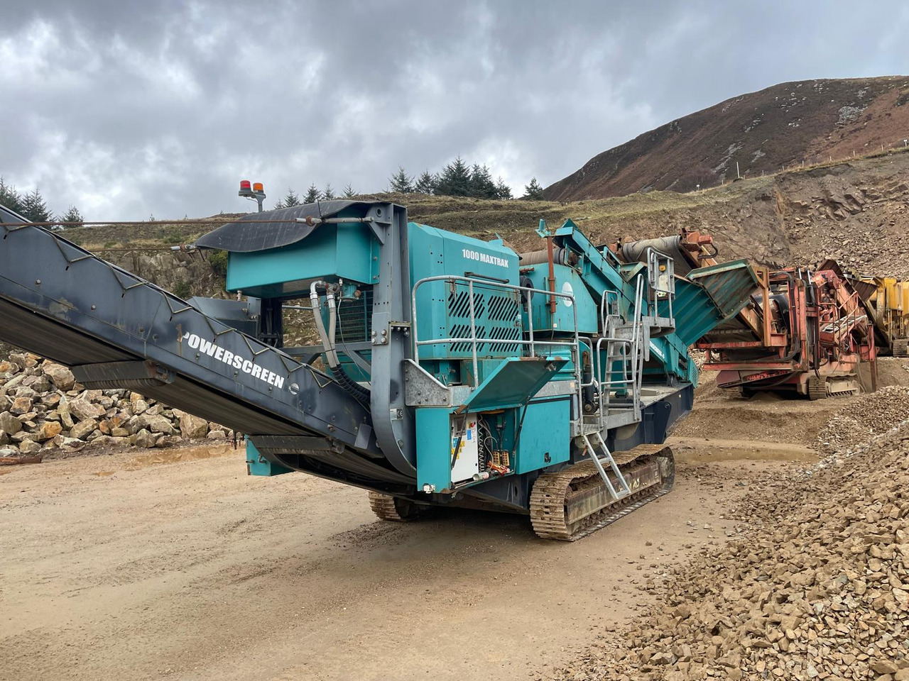 Powerscreen 1000 Maxtrak - Thërrmues koni: foto 4 Powerscreen 1000 Maxtrak - Thërrmues koni: foto 4