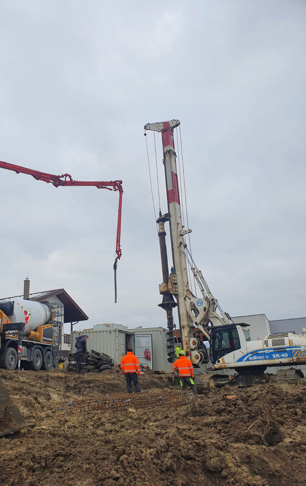 Soilmec SR-40 - Ngulës pilotash: foto 4 Soilmec SR-40 - Ngulës pilotash: foto 4