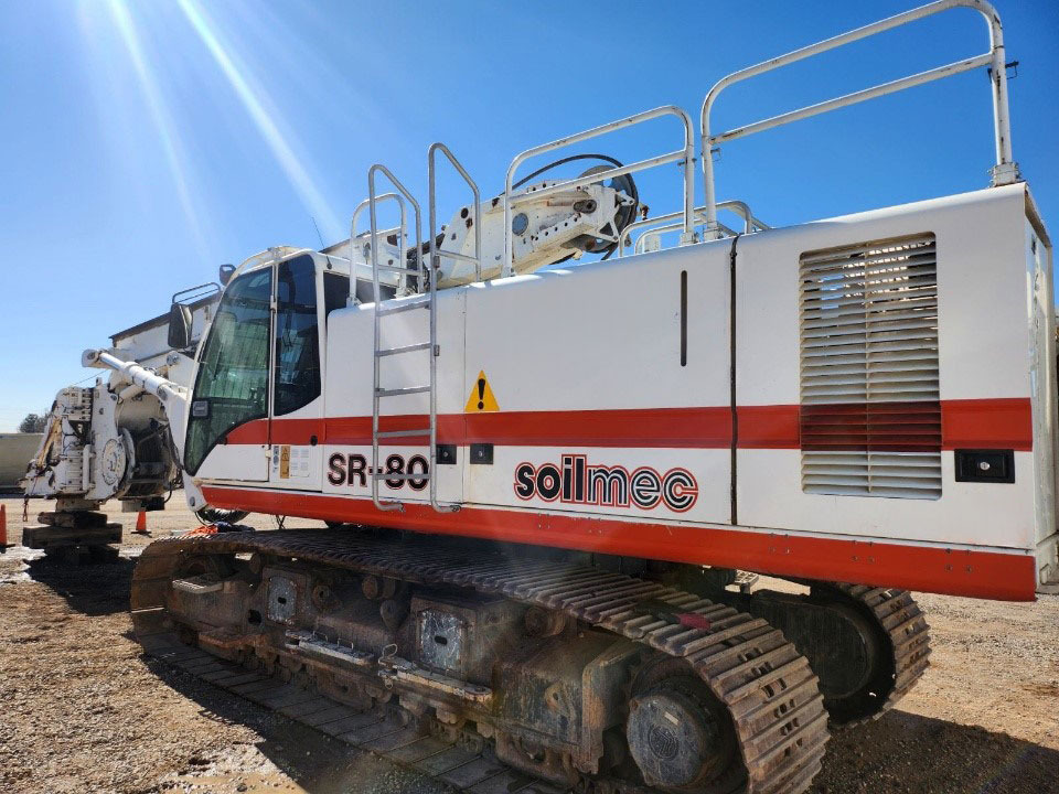 Soilmec SR-80 - Ngulës pilotash: foto 3 Soilmec SR-80 - Ngulës pilotash: foto 3