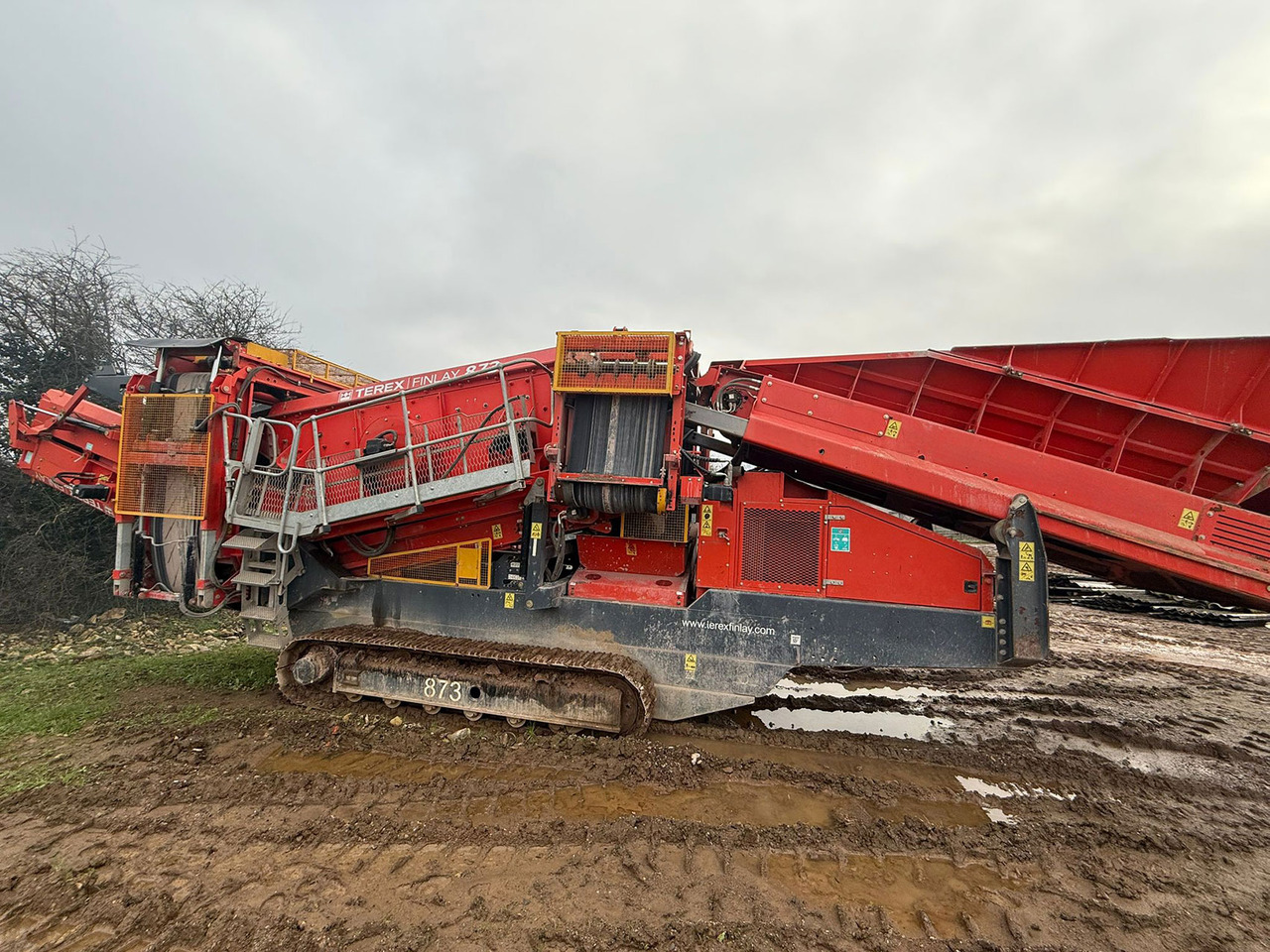 Terex Finlay 873 - Makinë sitëse: foto 3 Terex Finlay 873 - Makinë sitëse: foto 3