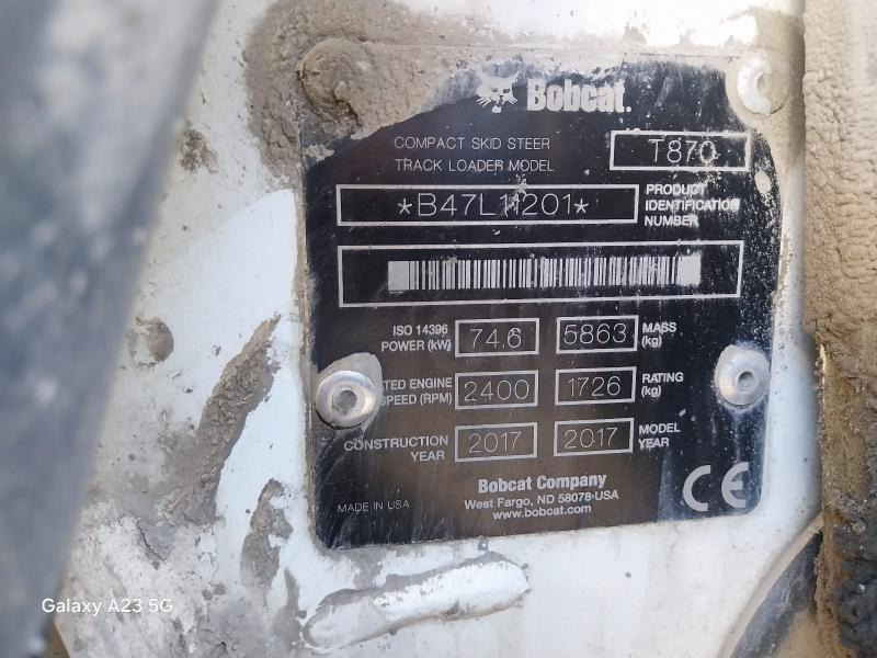 BOBCAT T870 T870 - Mini fadrom me zinxhir: foto 5 BOBCAT T870 T870 - Mini fadrom me zinxhir: foto 5