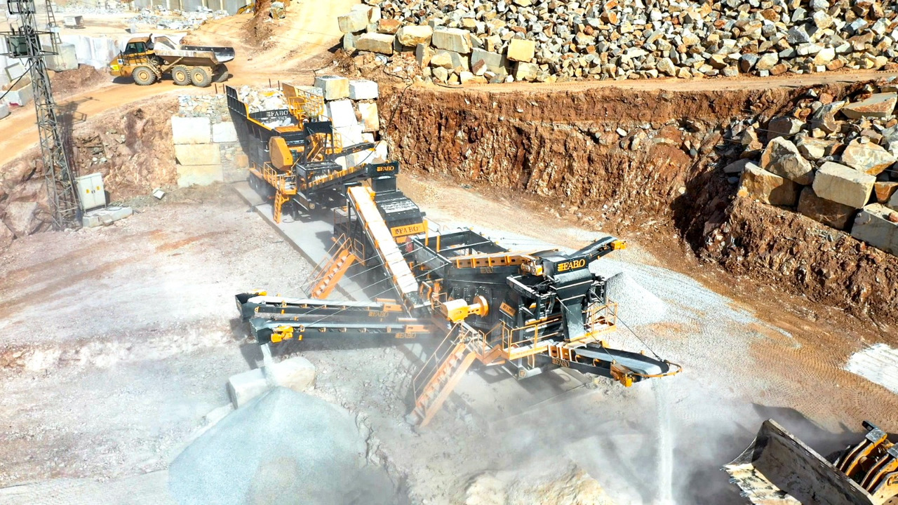 FABO MCK-110 MOBILE CRUSHING & SCREENING PLANT - Gurëthyesi i lëvizshëm: foto 4 FABO MCK-110 MOBILE CRUSHING & SCREENING PLANT - Gurëthyesi i lëvizshëm: foto 4