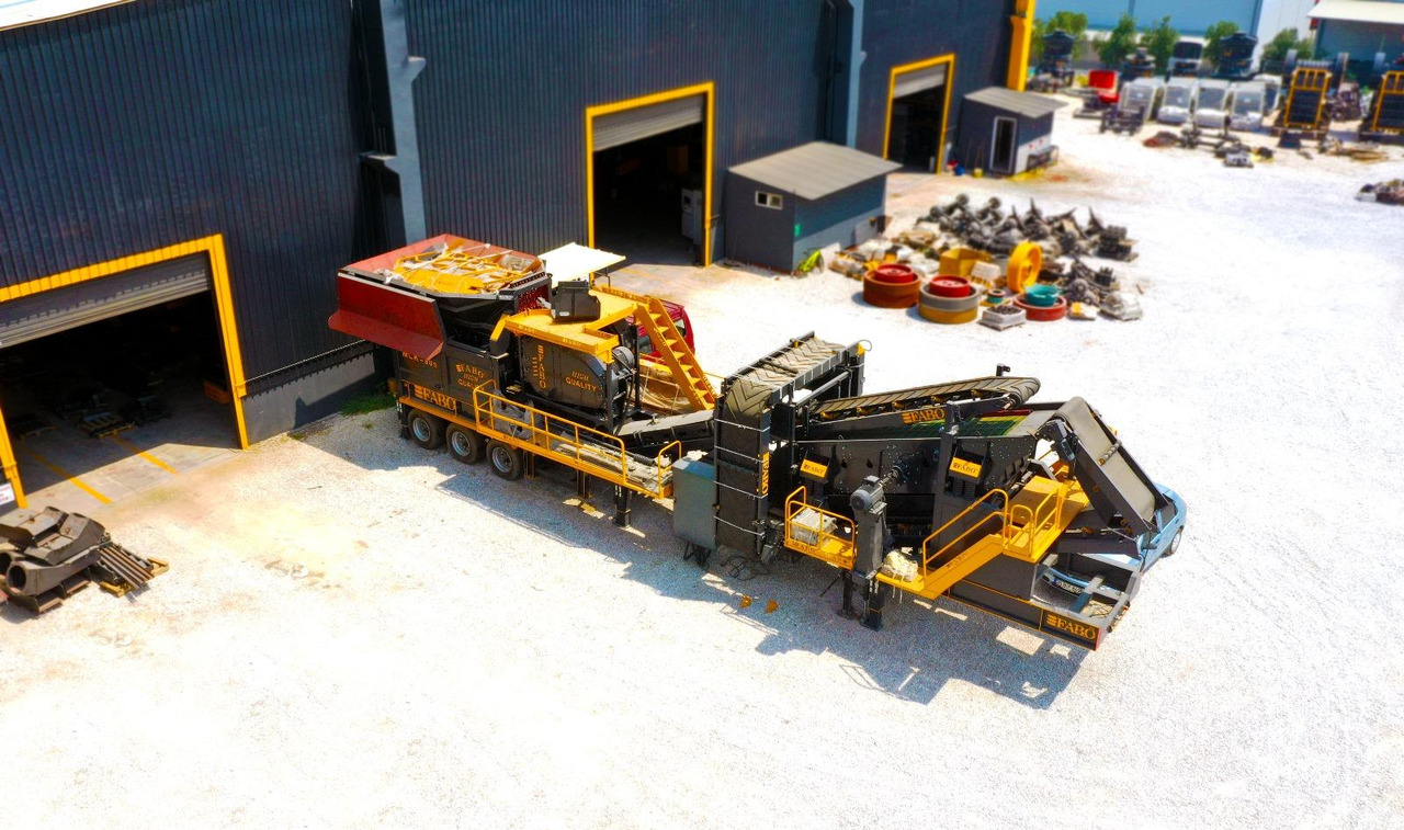 FABO MJC 90 SERIES 120-180 TPH MOBILE CRUSHING & SCREENING PLANT - Gurëthyesi i lëvizshëm: foto 1 FABO MJC 90 SERIES 120-180 TPH MOBILE CRUSHING & SCREENING PLANT - Gurëthyesi i lëvizshëm: foto 1