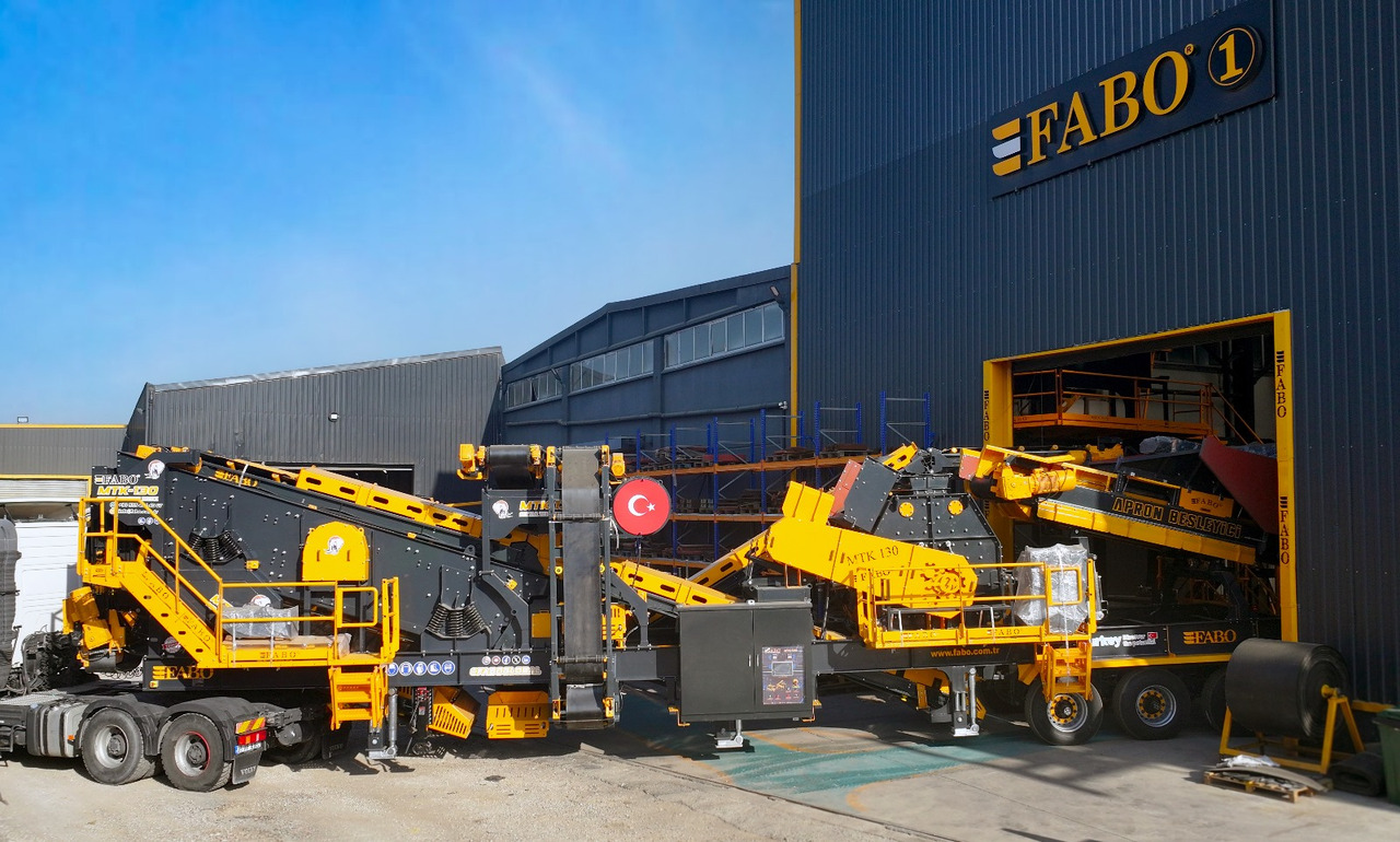 FABO MTK-130 MOBILE CRUSHING & SCREENING PLANT - Gurëthyesi i lëvizshëm: foto 5 FABO MTK-130 MOBILE CRUSHING & SCREENING PLANT - Gurëthyesi i lëvizshëm: foto 5