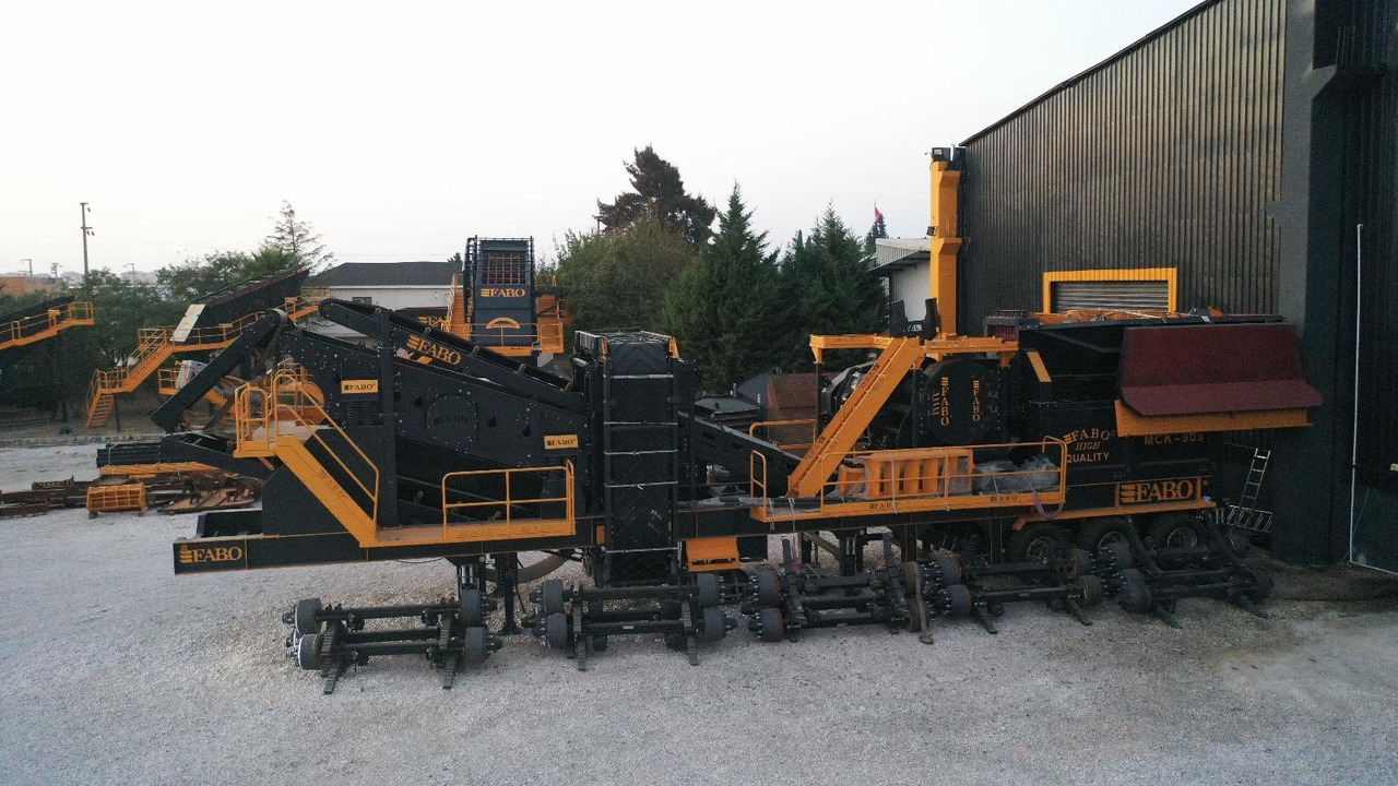 FABO Mobile crusher - Gurëthyesi i lëvizshëm: foto 2 FABO Mobile crusher - Gurëthyesi i lëvizshëm: foto 2