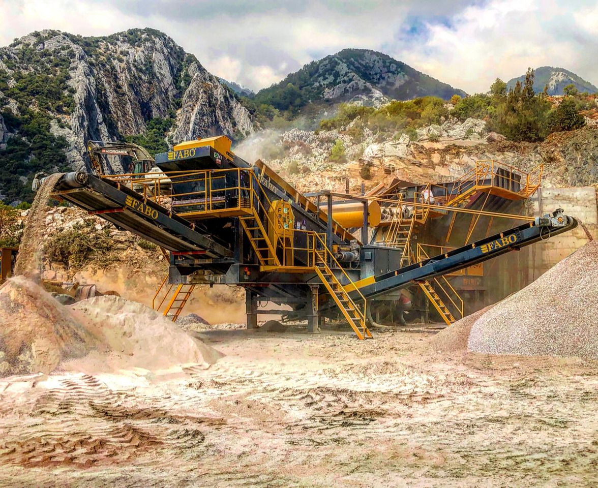 FABO Mobile crusher - Gurëthyesi i lëvizshëm: foto 1 FABO Mobile crusher - Gurëthyesi i lëvizshëm: foto 1