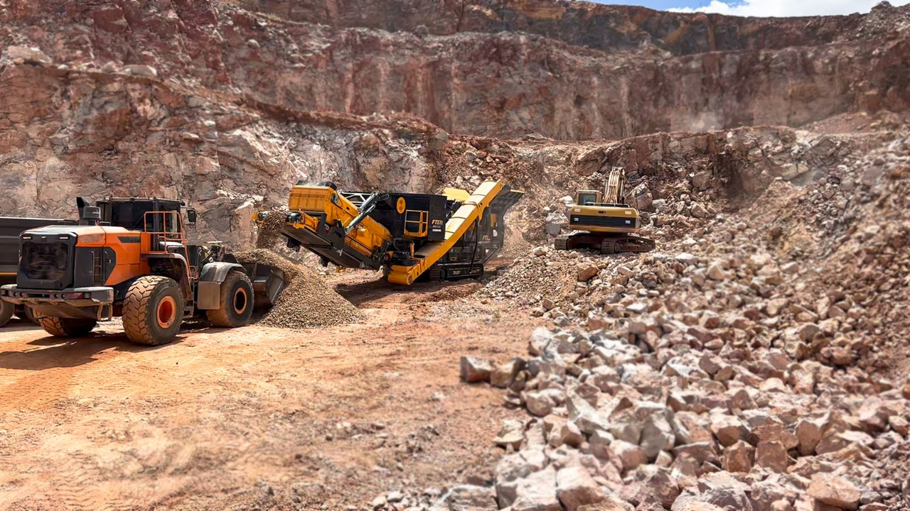 FABO Mobile crusher - Gurëthyesi i lëvizshëm: foto 5 FABO Mobile crusher - Gurëthyesi i lëvizshëm: foto 5