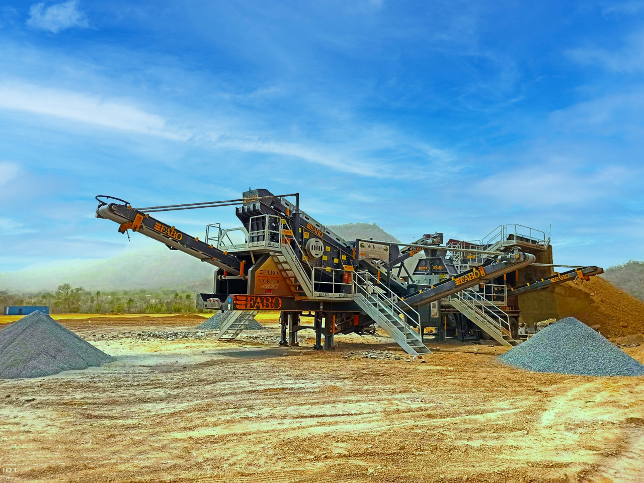 FABO Mobile crusher - Gurëthyesi i lëvizshëm: foto 3 FABO Mobile crusher - Gurëthyesi i lëvizshëm: foto 3