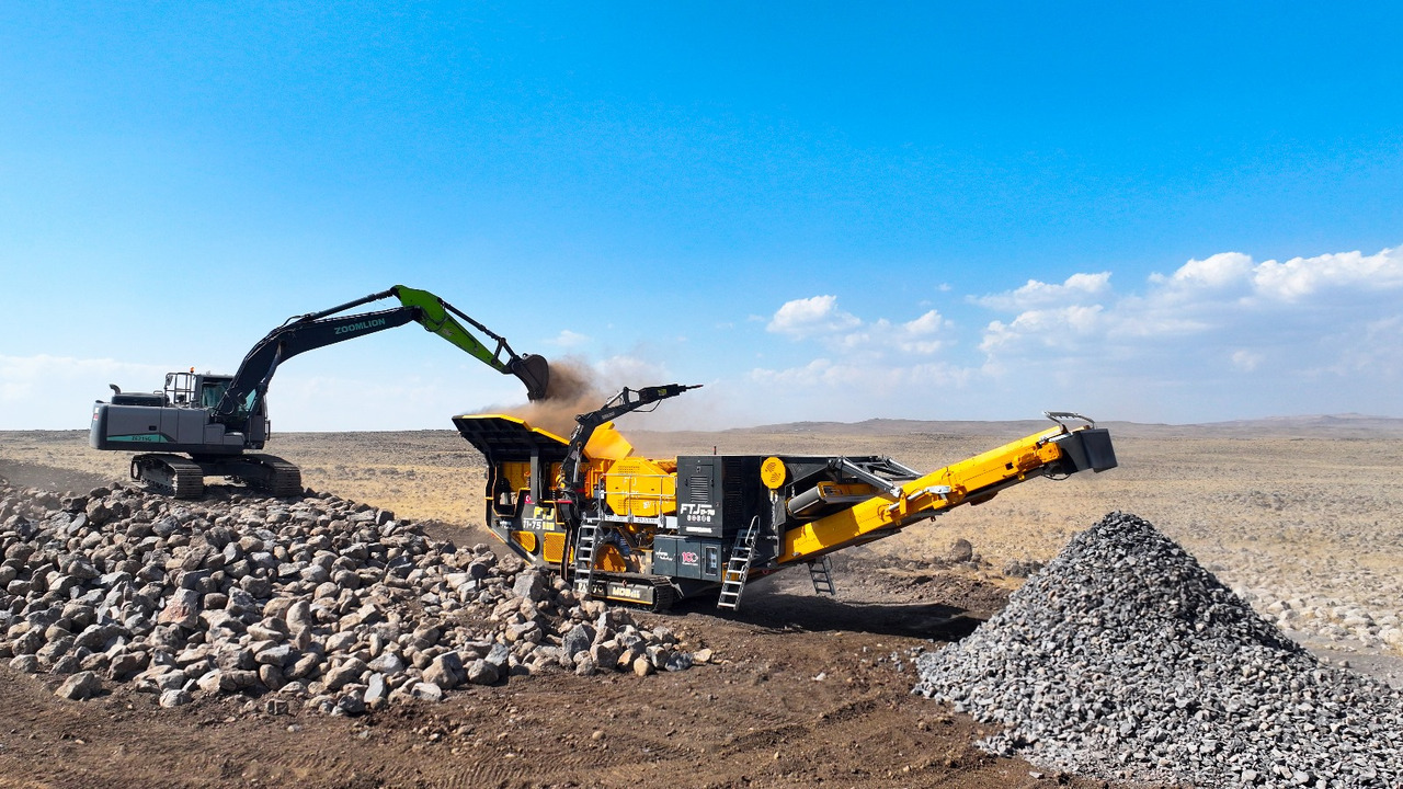 FABO Mobile crusher - Gurëthyesi i lëvizshëm: foto 5 FABO Mobile crusher - Gurëthyesi i lëvizshëm: foto 5