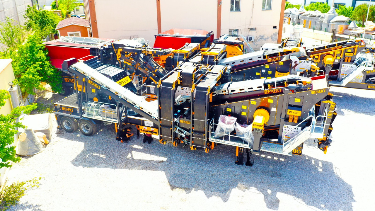 FABO Mobile crusher - Gurëthyesi i lëvizshëm: foto 1 FABO Mobile crusher - Gurëthyesi i lëvizshëm: foto 1