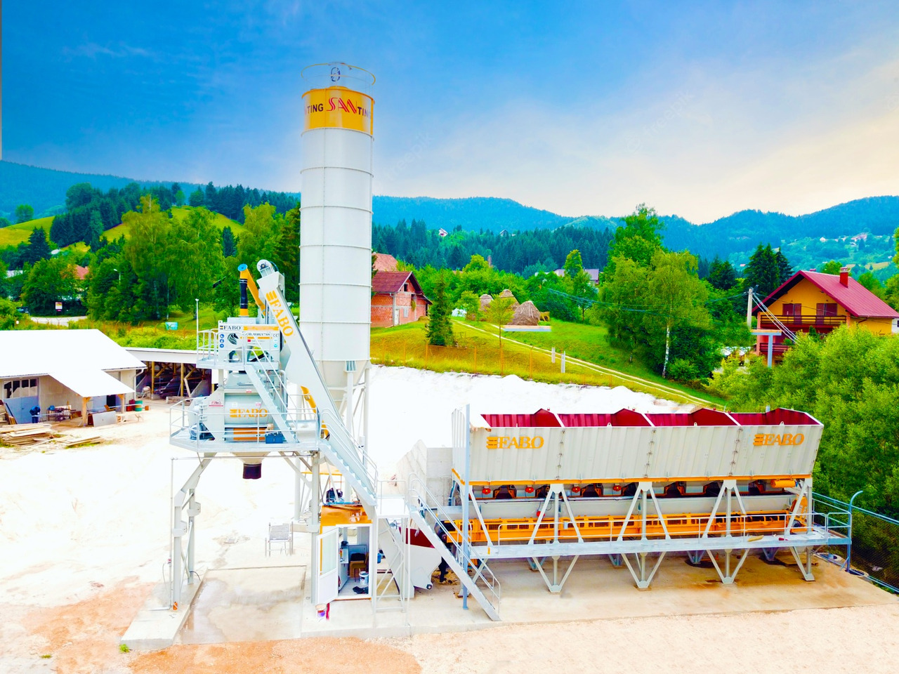 FABO compact concrete plant - Impiant betoni: foto 1 FABO compact concrete plant - Impiant betoni: foto 1