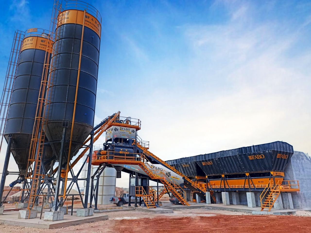 Impiant betoni i ri FABO compact concrete plant: foto 1