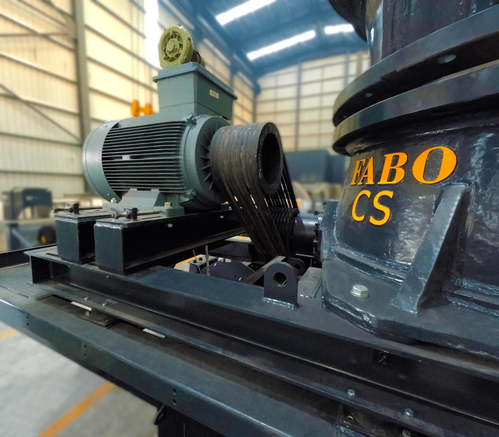 Thërrmues koni i ri FABO cone crusher: foto 6