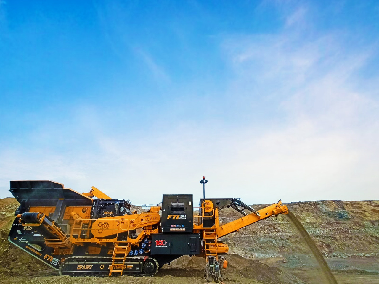 FABO crawler crusher - Gurëthyesi: foto 4 FABO crawler crusher - Gurëthyesi: foto 4