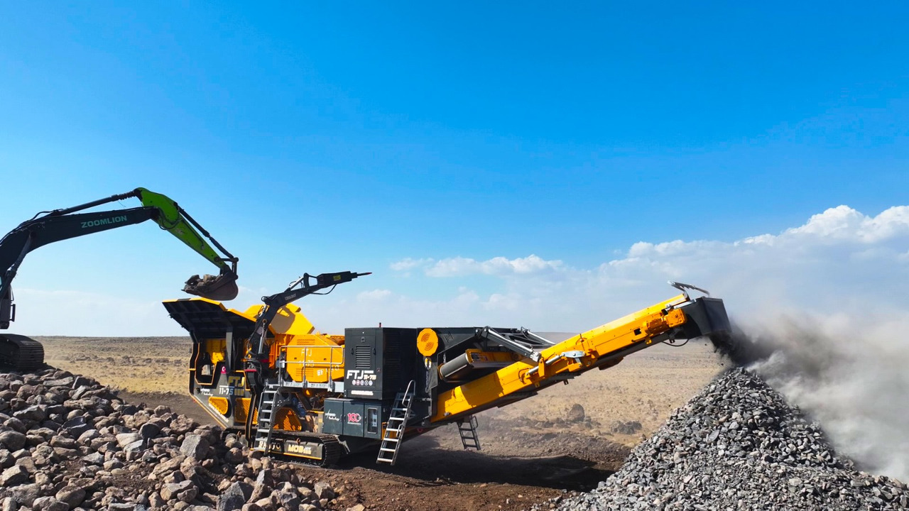 FABO mining machinery - crushing plant - Makineri minerare: foto 4 FABO mining machinery - crushing plant - Makineri minerare: foto 4