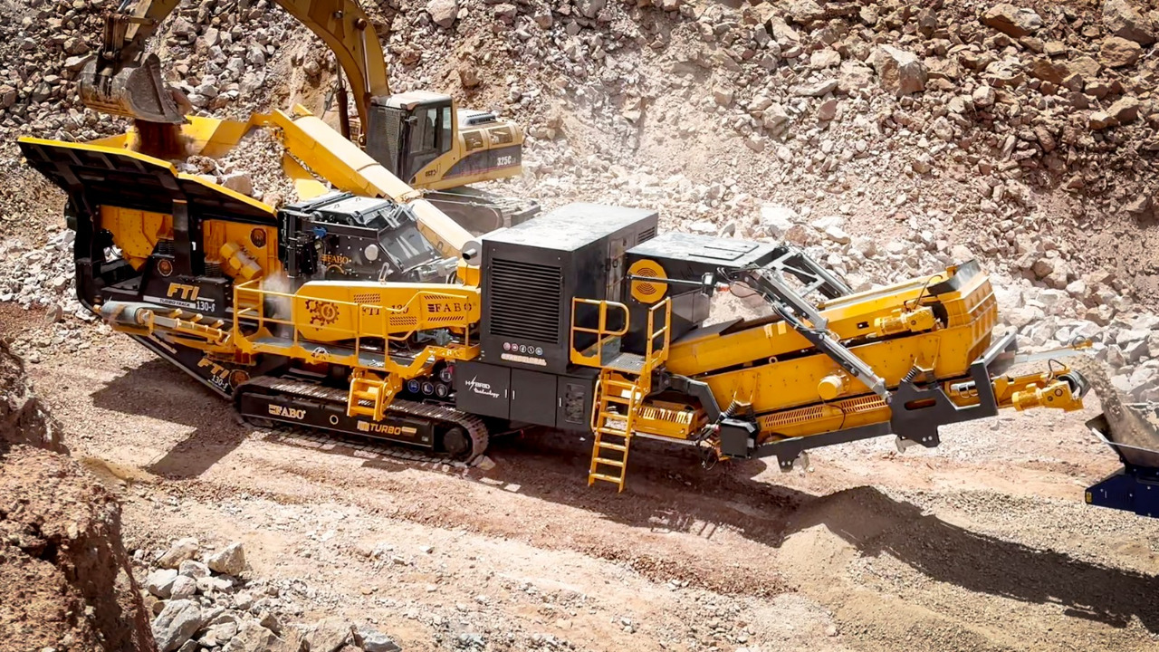 FABO mining machinery - crushing plant - Makineri minerare: foto 1 FABO mining machinery - crushing plant - Makineri minerare: foto 1