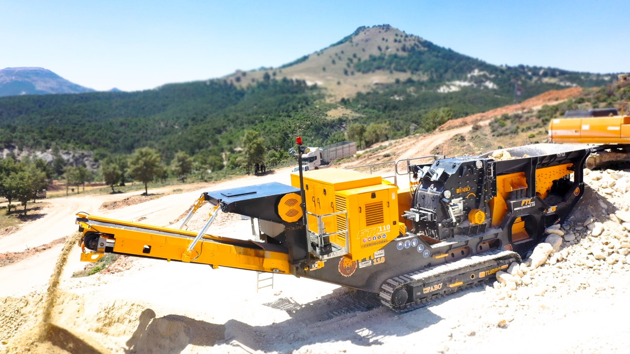 FABO mining machinery - crushing plant - Makineri minerare: foto 1 FABO mining machinery - crushing plant - Makineri minerare: foto 1
