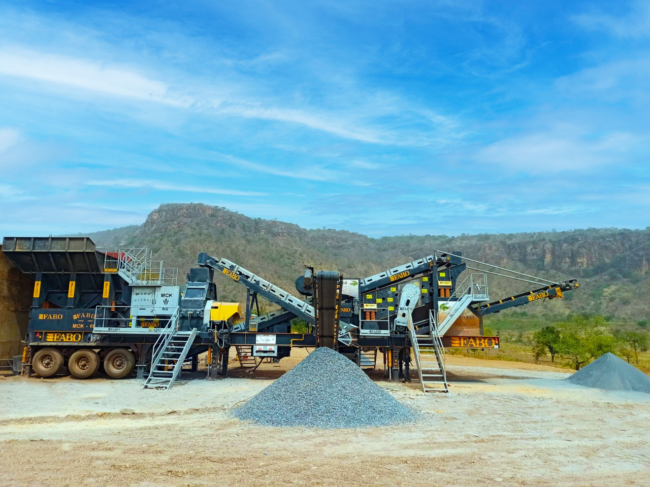 FABO mining machinery - crushing plant - Makineri minerare: foto 4 FABO mining machinery - crushing plant - Makineri minerare: foto 4