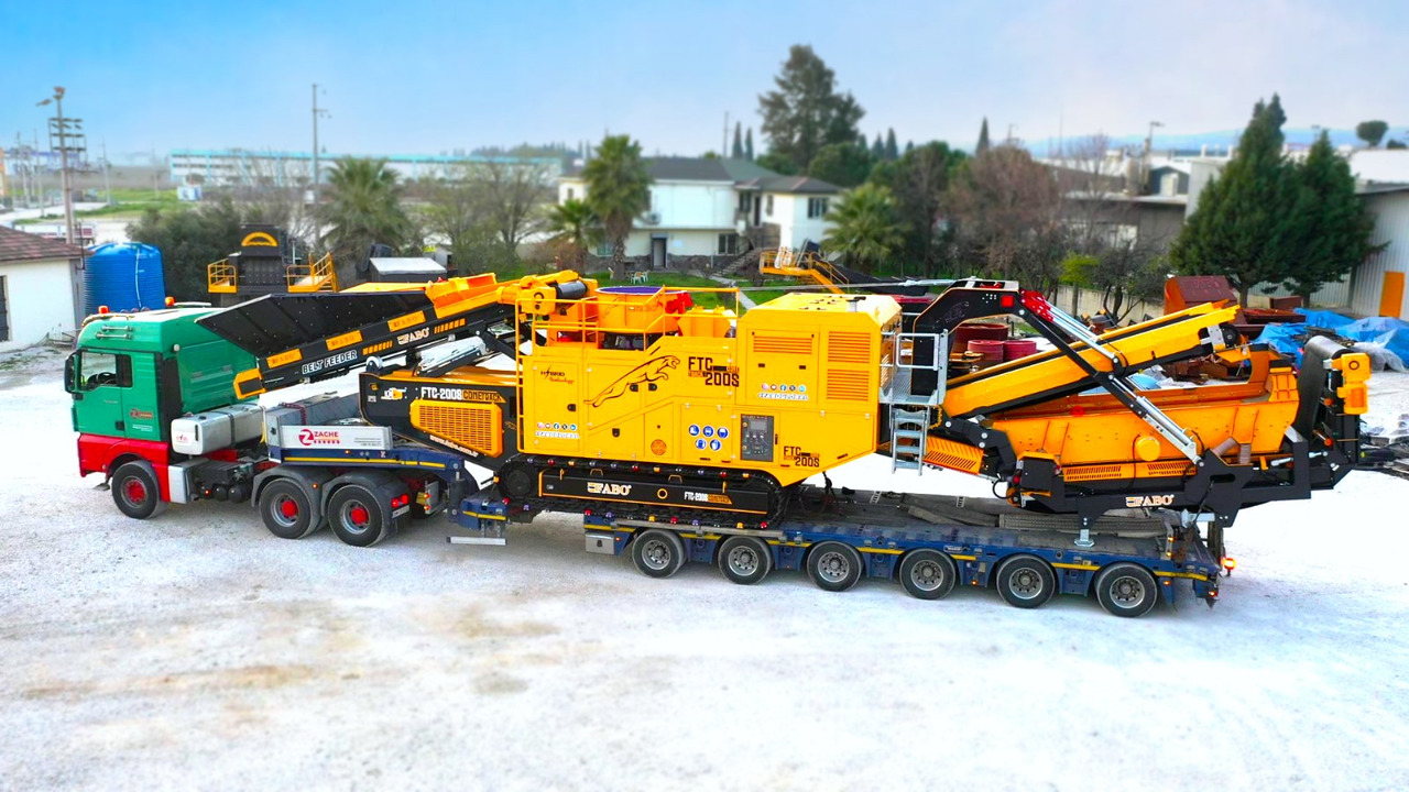 FABO mining machinery - crushing plant - Makineri minerare: foto 4 FABO mining machinery - crushing plant - Makineri minerare: foto 4