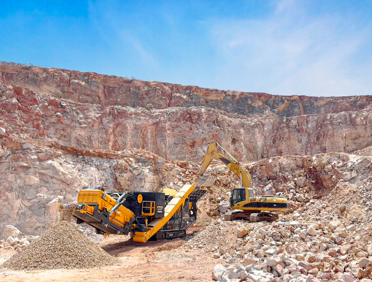 FABO mining machinery - crushing plant - Makineri minerare: foto 4 FABO mining machinery - crushing plant - Makineri minerare: foto 4