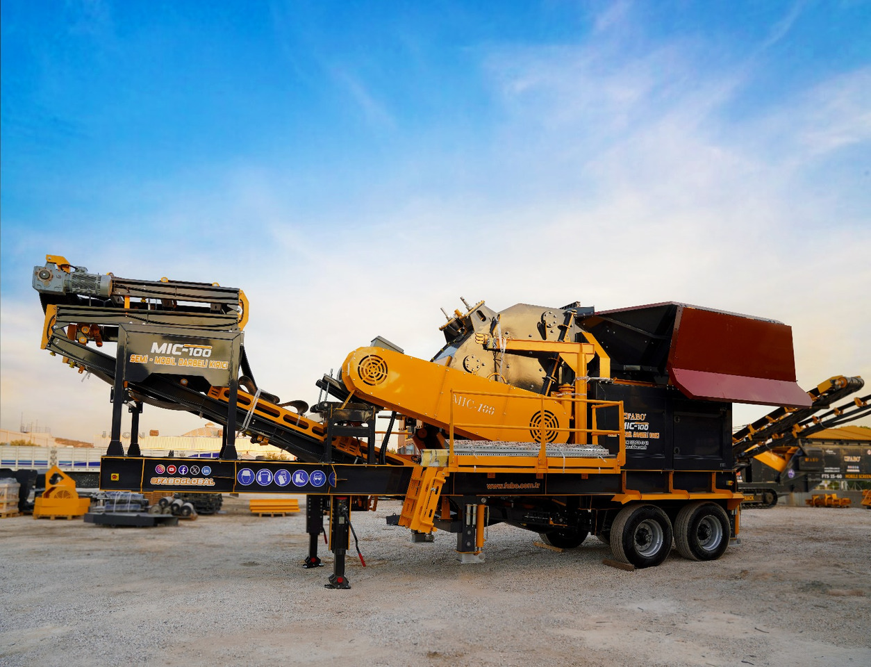 FABO mining machinery - crushing plant - Makineri minerare: foto 2 FABO mining machinery - crushing plant - Makineri minerare: foto 2