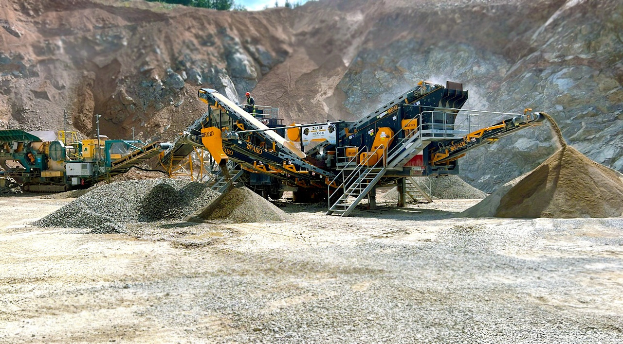 FABO mining machinery - crushing plant - Makineri minerare: foto 1 FABO mining machinery - crushing plant - Makineri minerare: foto 1