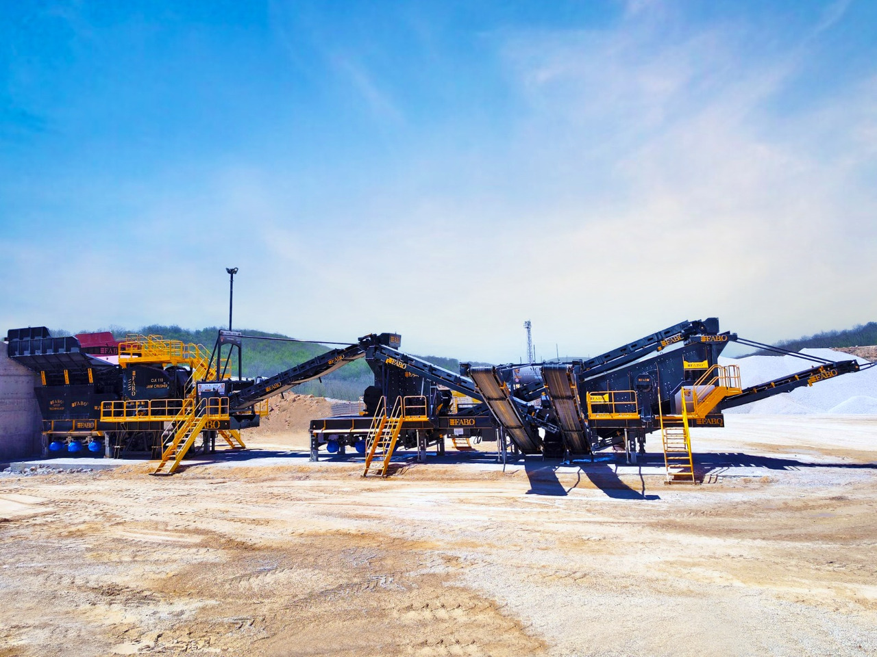 FABO mining machinery - crushing plant - Makineri minerare: foto 5 FABO mining machinery - crushing plant - Makineri minerare: foto 5