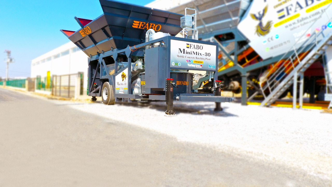 FABO mobile concrete batching plant - Impiant betoni: foto 4 FABO mobile concrete batching plant - Impiant betoni: foto 4