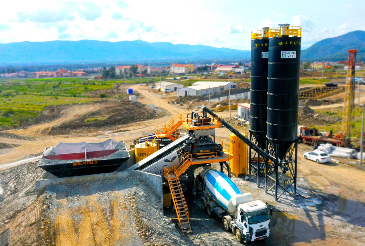 FABO mobile concrete batching plant - Impiant betoni: foto 3 FABO mobile concrete batching plant - Impiant betoni: foto 3