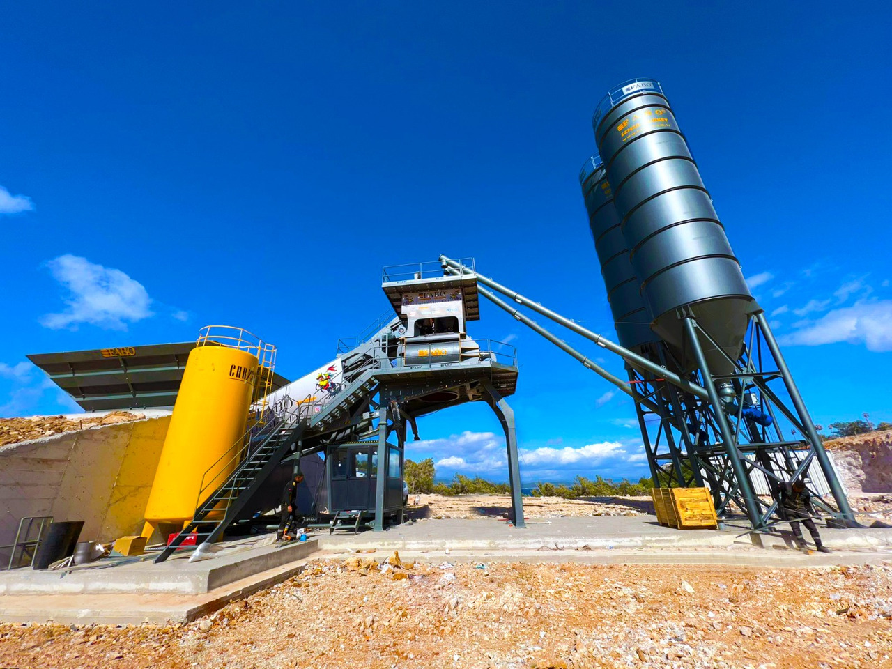 FABO mobile concrete batching plant - Impiant betoni: foto 3 FABO mobile concrete batching plant - Impiant betoni: foto 3