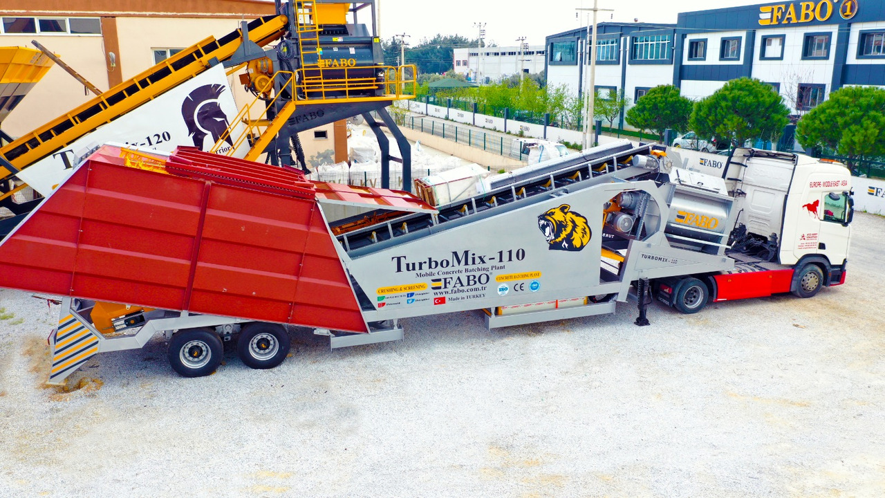 FABO mobile concrete batching plant - Impiant betoni: foto 2 FABO mobile concrete batching plant - Impiant betoni: foto 2