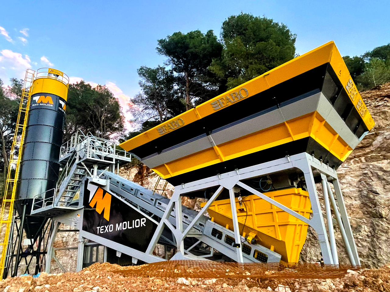 FABO mobile concrete batching plant - Impiant betoni: foto 4 FABO mobile concrete batching plant - Impiant betoni: foto 4