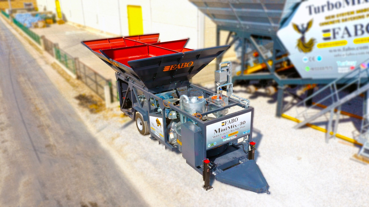 FABO mobile concrete batching plant - Impiant betoni: foto 3 FABO mobile concrete batching plant - Impiant betoni: foto 3