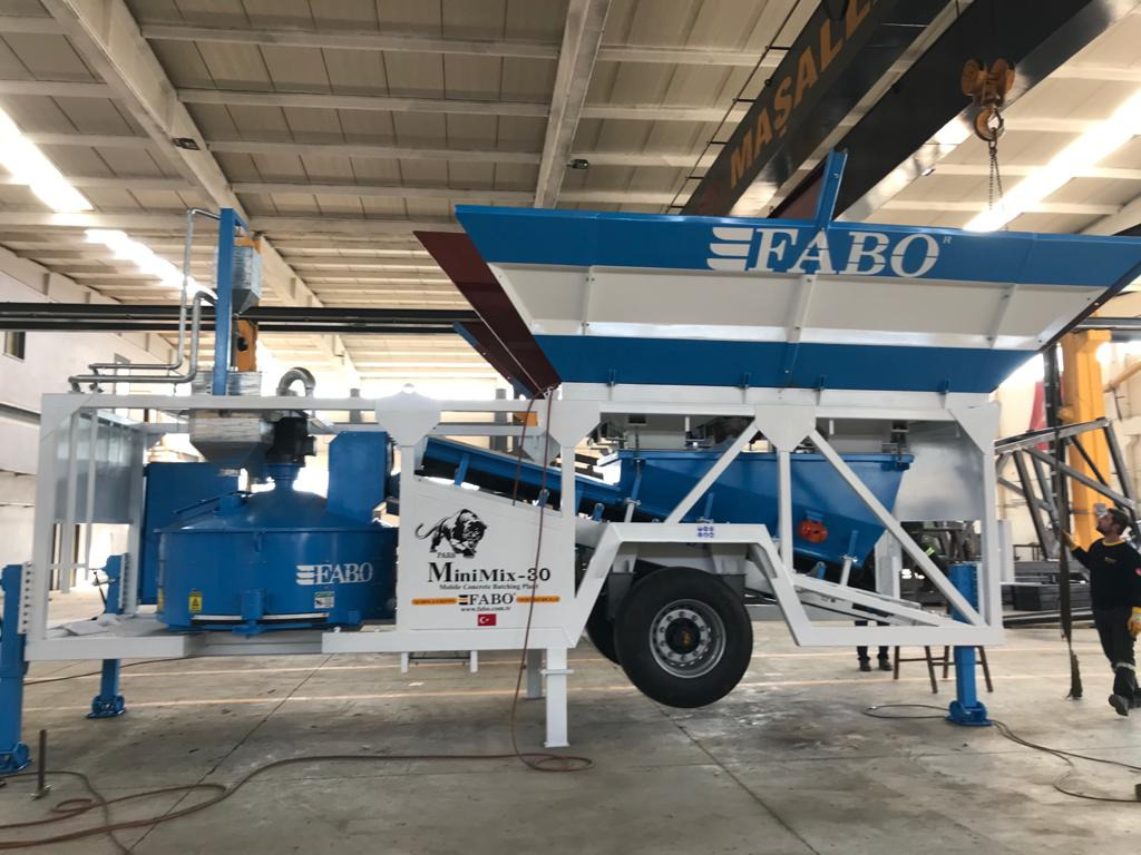 FABO mobile concrete batching plant - Impiant betoni: foto 4 FABO mobile concrete batching plant - Impiant betoni: foto 4