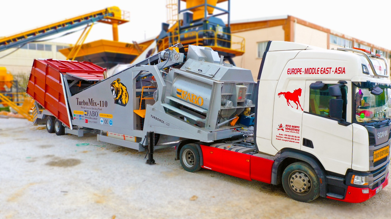 FABO mobile concrete batching plant - Impiant betoni: foto 4 FABO mobile concrete batching plant - Impiant betoni: foto 4