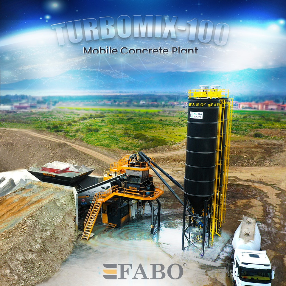 FABO mobile concrete batching plant - Impiant betoni: foto 1 FABO mobile concrete batching plant - Impiant betoni: foto 1