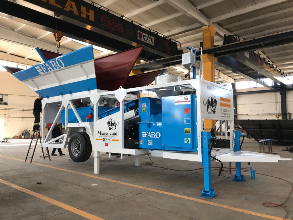 FABO mobile concrete batching plant - Impiant betoni: foto 2 FABO mobile concrete batching plant - Impiant betoni: foto 2