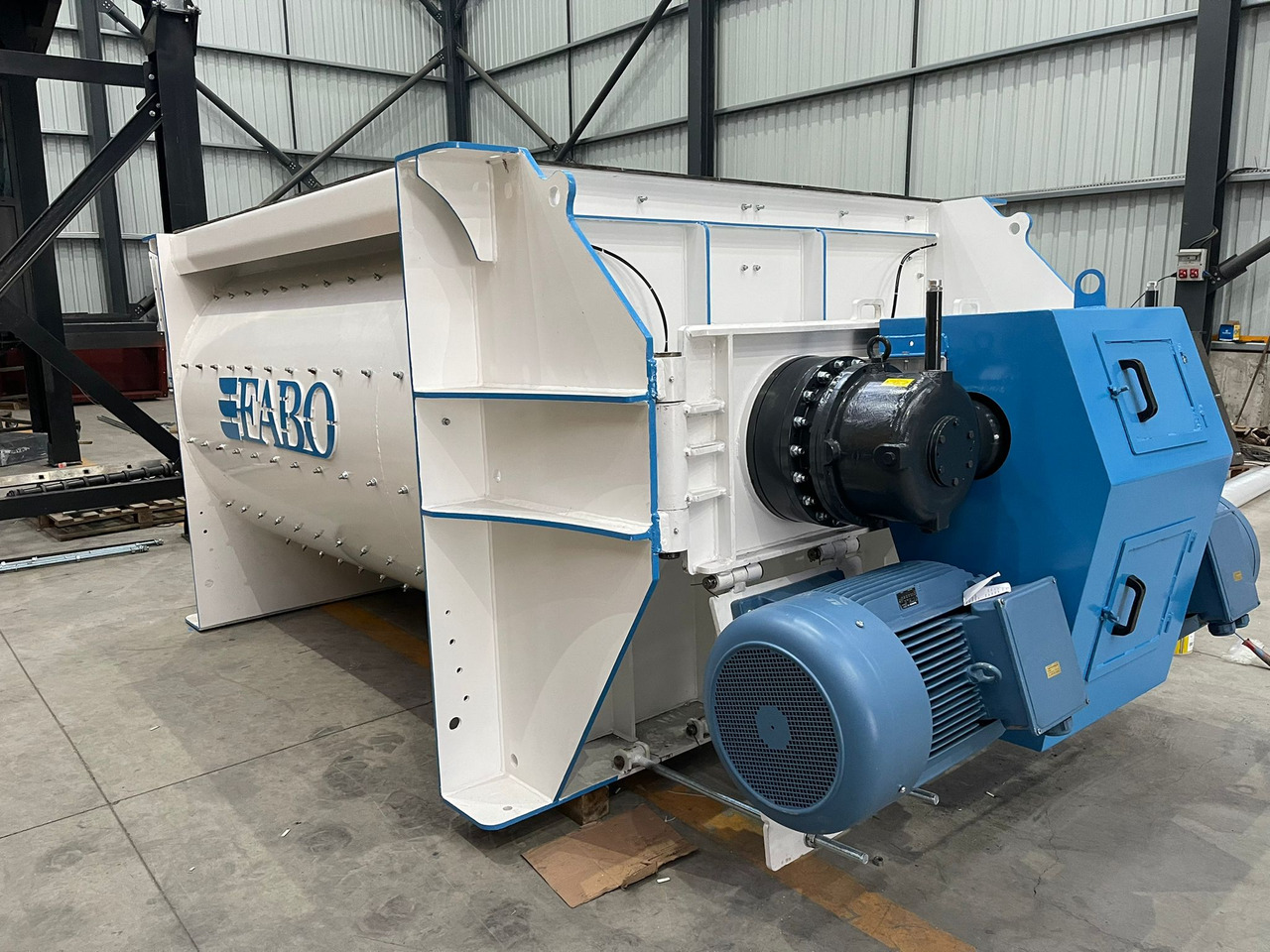 FABO twin shaft mixer - Betoniere: foto 2 FABO twin shaft mixer - Betoniere: foto 2