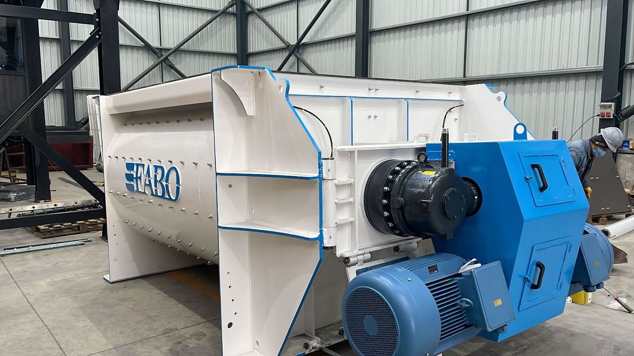 FABO twin shaft mixer - Betoniere: foto 4 FABO twin shaft mixer - Betoniere: foto 4