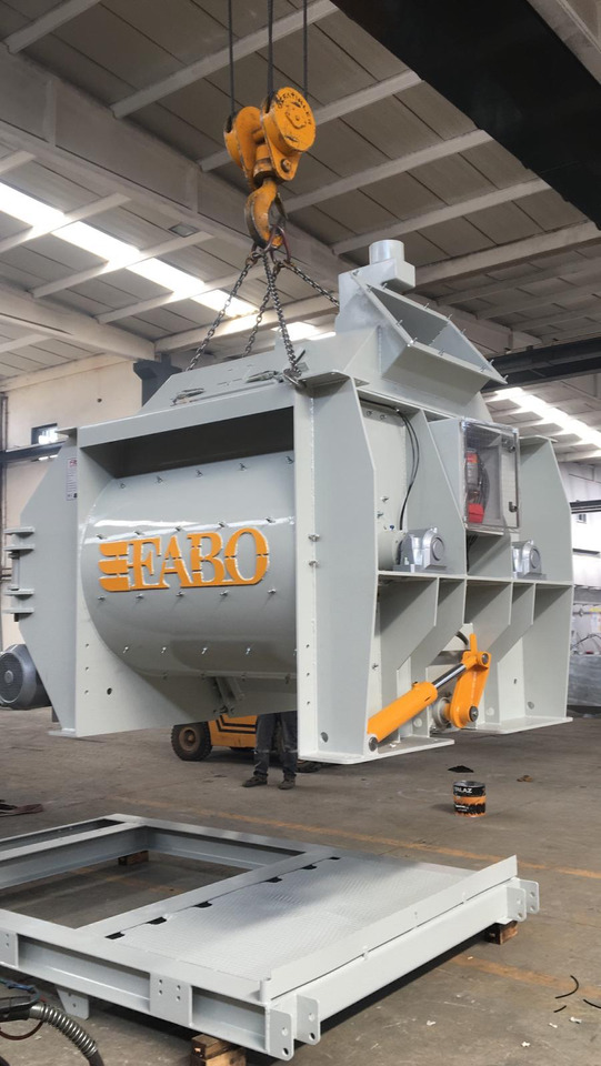 FABO twin shaft mixer - Betoniere: foto 4 FABO twin shaft mixer - Betoniere: foto 4