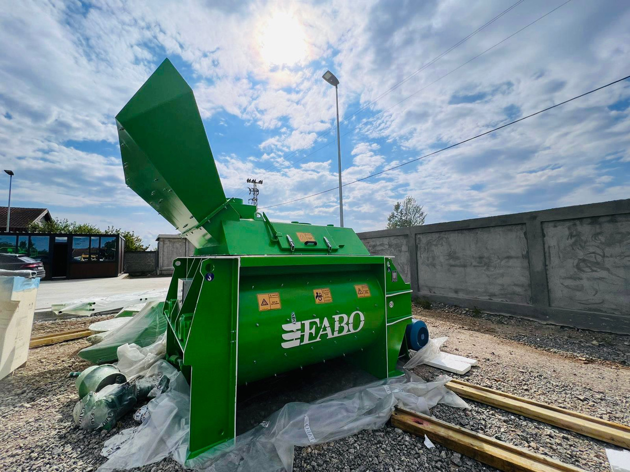 FABO twin shaft mixer - Betoniere: foto 2 FABO twin shaft mixer - Betoniere: foto 2